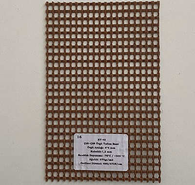 Ptfe Teflon Örgü Kurutma Bandı